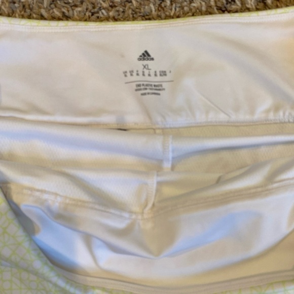 Adidas Athletic Skirt Green XL Built in Shorts - Picture 3 of 5